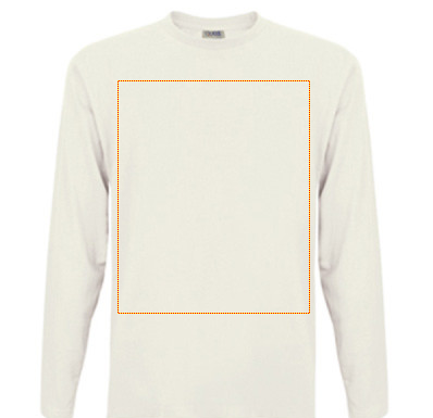 Mock up image sportage mens long sleeve tee