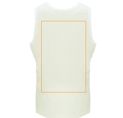 Mock up image sportage mens singlet