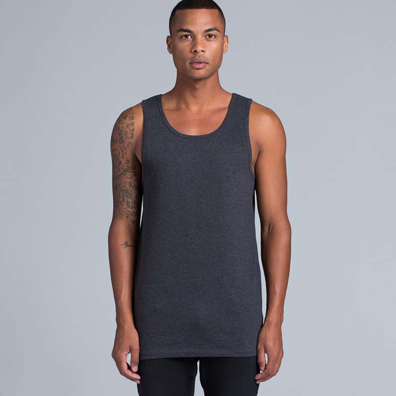 lowdown singlet worn by a as colour model