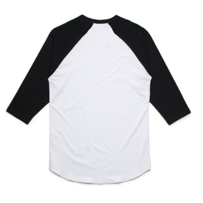 ASColour raglan flat image showing the back side view