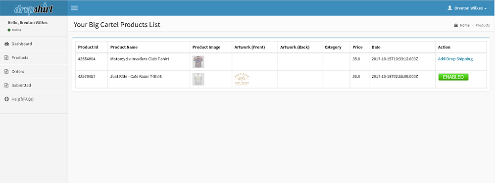 bigcartel-products-view