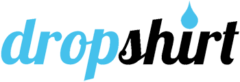 drop shirt logo
