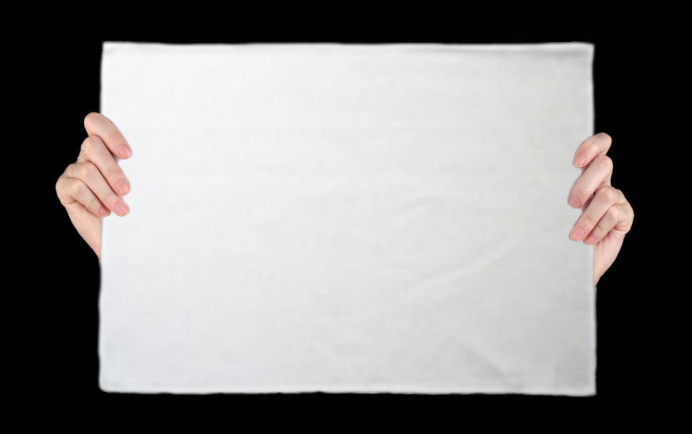 Cotton linen tea towel
