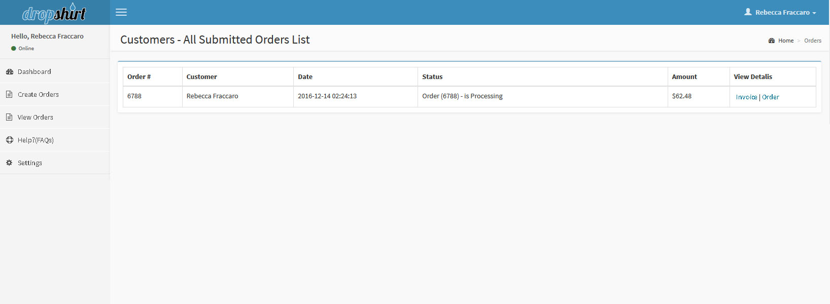 all-submitted-order all your submitted orders in one place