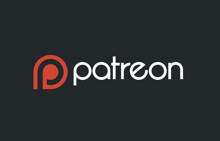 patreon logo gray about patreon