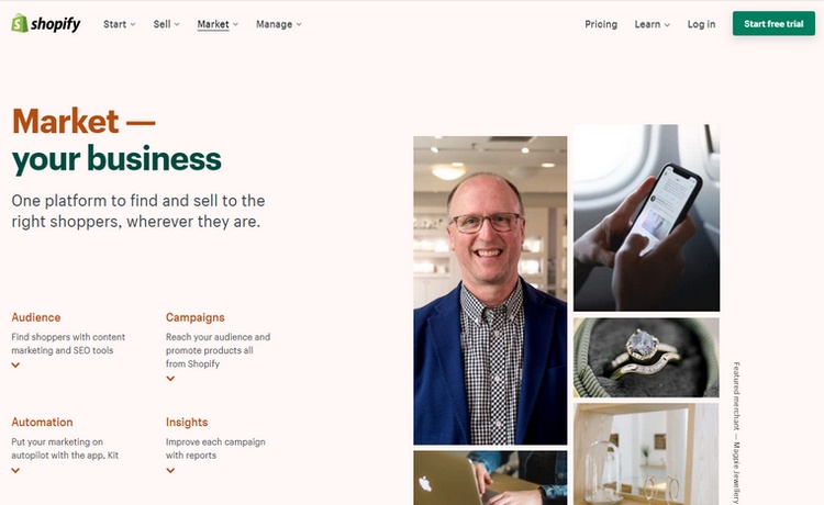 Shopify presence in australia